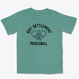Gist Settlement Ohio Pickleball Premium Heavyweight T-shirt