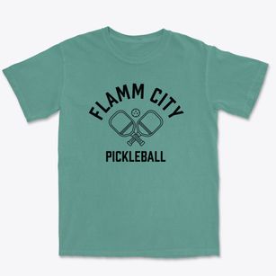 Flamm City Missouri Pickleball Premium Heavyweight T-shirt