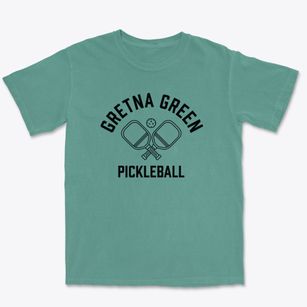 Gretna Green North Carolina Pickleball Premium Heavyweight T-shirt