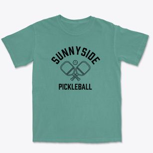 Sunnyside California Pickleball Premium Heavyweight T-shirt