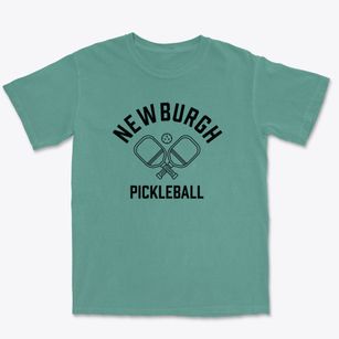 Newburgh New York Pickleball Premium Heavyweight T-shirt