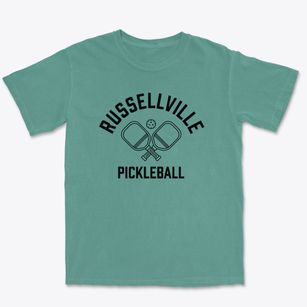 Russellville Missouri Pickleball Premium Heavyweight T-shirt