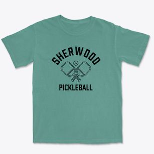 Sherwood Oregon Pickleball Premium Heavyweight T-shirt