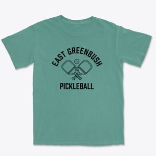 East Greenbush New York Pickleball Premium Heavyweight T-shirt