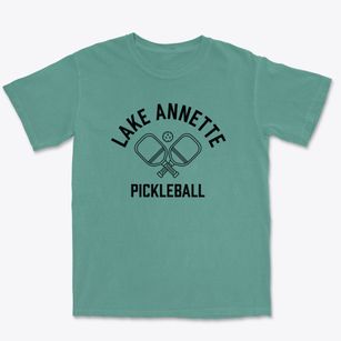 Lake Annette Missouri Pickleball Premium Heavyweight T-shirt