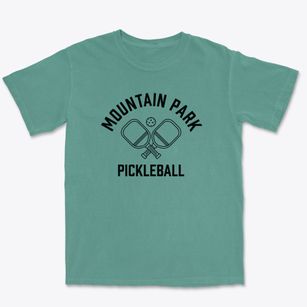 Mountain Park North Carolina Pickleball Premium Heavyweight T-shirt
