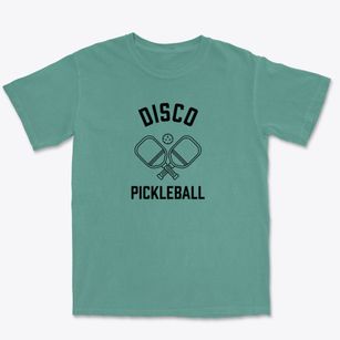 Disco Wisconsin Pickleball Premium Heavyweight T-shirt