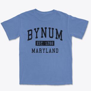 Bynum Maryland Classic Established Premium Heavyweight T-shirt
