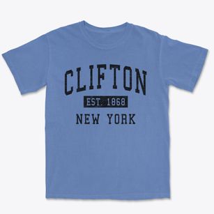 Clifton New York Classic Established Premium Heavyweight T-shirt