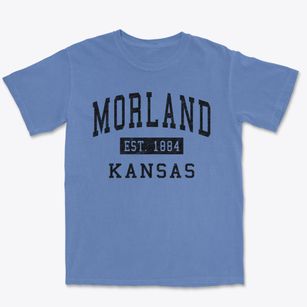 Morland Kansas Classic Established Premium Heavyweight T-shirt