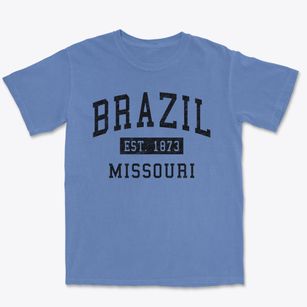 Brazil Missouri Classic Established Premium Heavyweight T-shirt