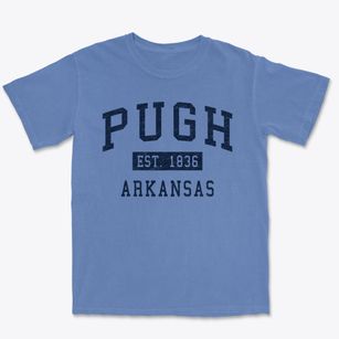 Pugh Arkansas Classic Established Premium Heavyweight T-shirt