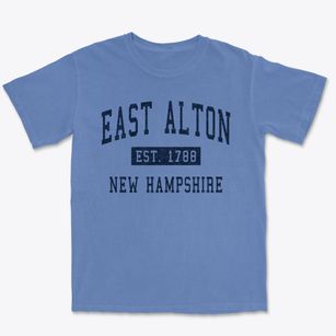East Alton New Hampshire Classic Established Premium Heavyweight T-shirt