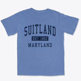 Suitland Maryland Classic Established Premium Heavyweight T-shirt