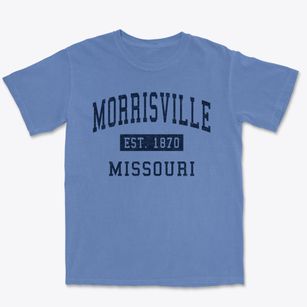 Morrisville Missouri Classic Established Premium Heavyweight T-shirt