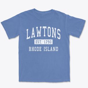 Lawtons Rhode Island Classic Established Premium Heavyweight T-shirt