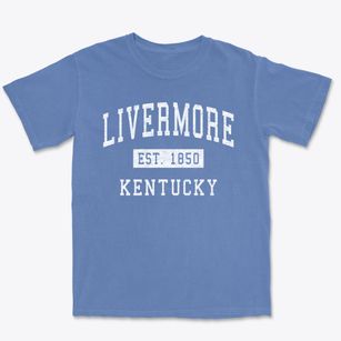 Livermore Kentucky Classic Established Premium Heavyweight T-shirt
