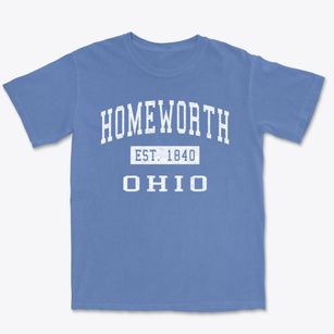 Homeworth Ohio Classic Established Premium Heavyweight T-shirt