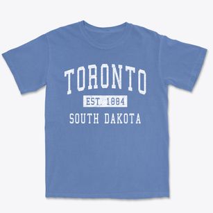 Toronto South Dakota Classic Established Premium Heavyweight T-shirt