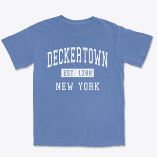 Deckertown New York Classic Established Premium Heavyweight T-shirt