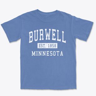 Burwell Minnesota Classic Established Premium Heavyweight T-shirt