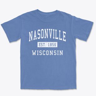 Nasonville Wisconsin Classic Established Premium Heavyweight T-shirt