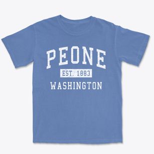 Peone Washington Classic Established Premium Heavyweight T-shirt