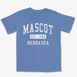 Mascot Nebraska Classic Established Premium Heavyweight T-shirt