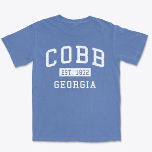 Cobb Georgia Classic Established Premium Heavyweight T-shirt