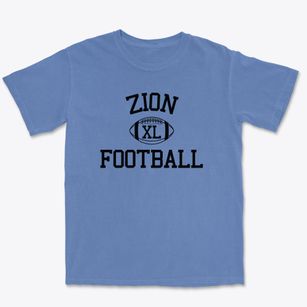 Zion Lutheran School Classic Football Premium Heavyweight T-shirt