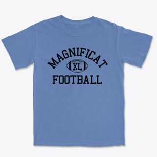 Magnificat High School Classic Football Premium Heavyweight T-shirt
