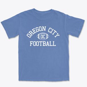 Oregon City High School Classic Football Premium Heavyweight T-shirt