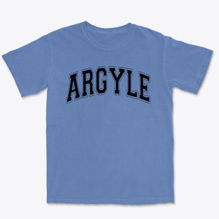 Argyle Elementary School Varsity Arch Premium Heavyweight T-shirt