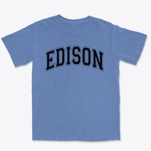 Edison Middle School Varsity Arch Premium Heavyweight T-shirt
