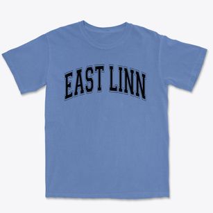 East Linn Christian Academy Varsity Arch Premium Heavyweight T-shirt