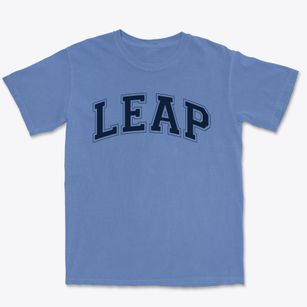 Leap Academy University Charter School Varsity Arch Premium Heavyweight T-shirt