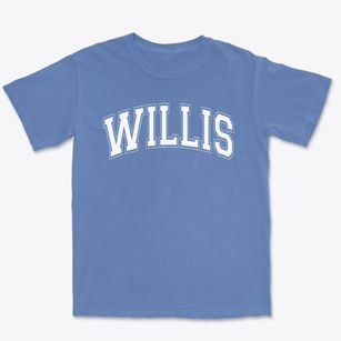 Willis Elementary School Varsity Arch Premium Heavyweight T-shirt
