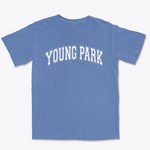 Young Park Elementary School Varsity Arch Premium Heavyweight T-shirt
