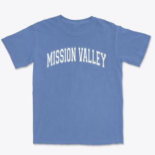 Mission Valley High School Varsity Arch Premium Heavyweight T-shirt