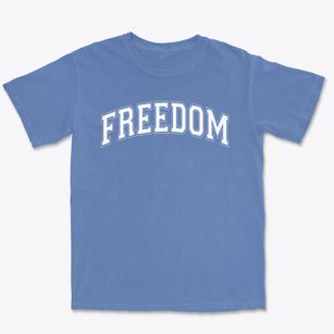 Freedom High School Varsity Arch Premium Heavyweight T-shirt