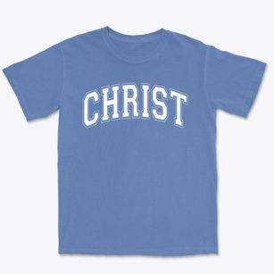 Christ Lutheran School Varsity Arch Premium Heavyweight T-shirt