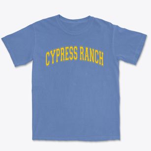 Cypress Ranch Varsity Arch Premium Heavyweight T-shirt