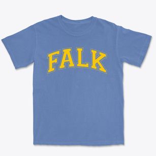 Falk Elementary School Varsity Arch Premium Heavyweight T-shirt
