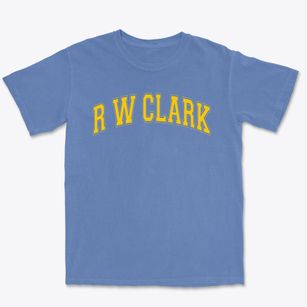 R W Clark Elementary School Varsity Arch Premium Heavyweight T-shirt