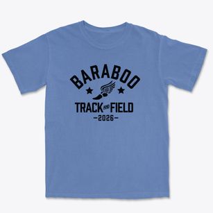 Baraboo High School Track and Field Premium Heavyweight T-shirt