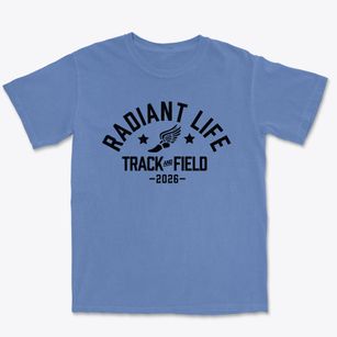 Radiant Life Academy Track and Field Premium Heavyweight T-shirt