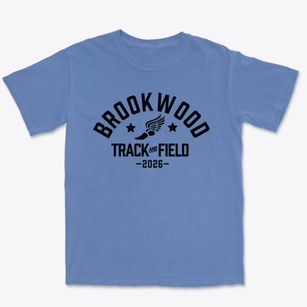 Brookwood High School Track and Field Premium Heavyweight T-shirt
