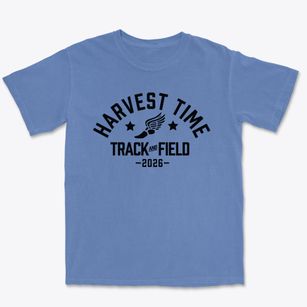 Harvest Time Christian Academy Track and Field Premium Heavyweight T-shirt