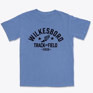 Wilkesboro Elementary School Track and Field Premium Heavyweight T-shirt