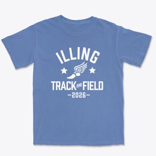 Illing Middle School Track and Field Premium Heavyweight T-shirt